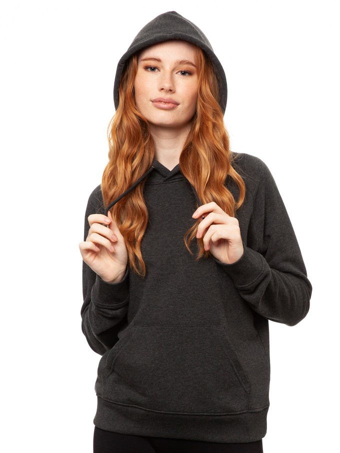 Moon Girl Navy Hoodie from FellHerz T-Shirts - bio, fair & vegan