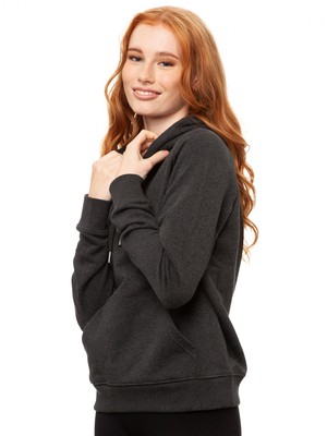 Moon Girl Navy Hoodie from FellHerz T-Shirts - bio, fair & vegan