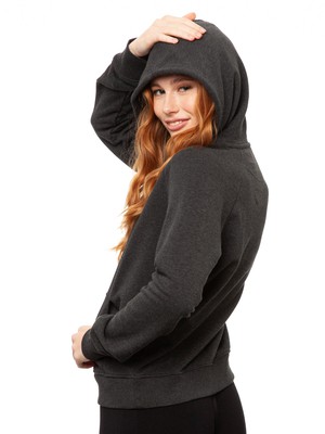 Moon Girl Navy Hoodie from FellHerz T-Shirts - bio, fair & vegan