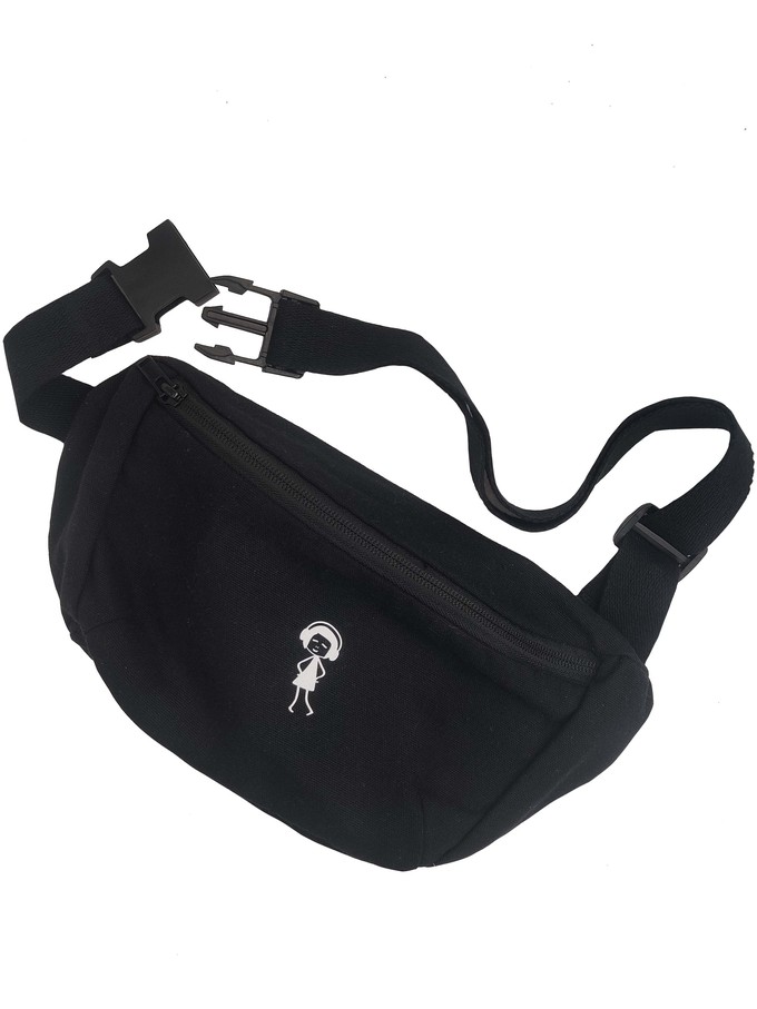 Fanny pack Dancing Queen black from FellHerz T-Shirts - bio, fair & vegan