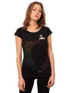 Ommm Cap Sleeve black via FellHerz T-Shirts - bio, fair & vegan