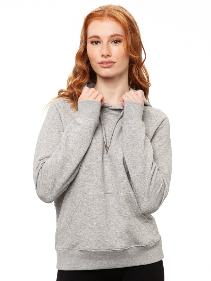 Moon Girl Navy Hoodie from FellHerz T-Shirts - bio, fair & vegan