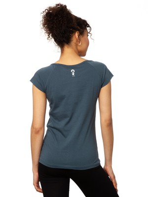Books Girl Cap Sleeve thundercloud from FellHerz T-Shirts - bio, fair & vegan