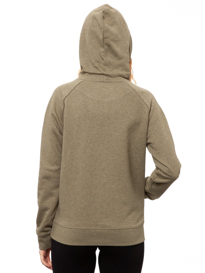 Moon Girl Navy Hoodie from FellHerz T-Shirts - bio, fair & vegan