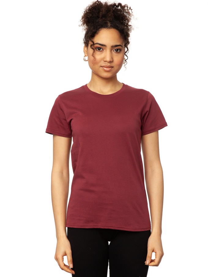 T shirt burgundy from FellHerz T-Shirts - bio, fair & vegan