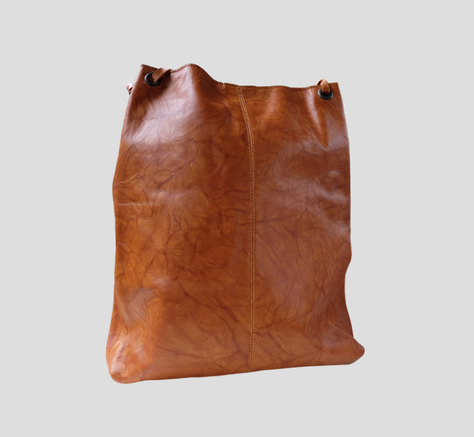 Corinto Tobacco Handbag from FerWay Designs