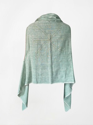 cape infinity duo kala organic cotton sea foam (single layer) from Fifth Origins