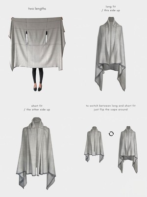 cape infinity lite silver reLove never used from Fifth Origins