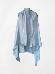 cape infinity duo kala organic cotton sky blue (single layer) via Fifth Origins