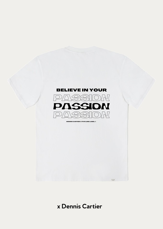 x Dennis Cartier | T-shirt Unisex PASSION from Five Line Label