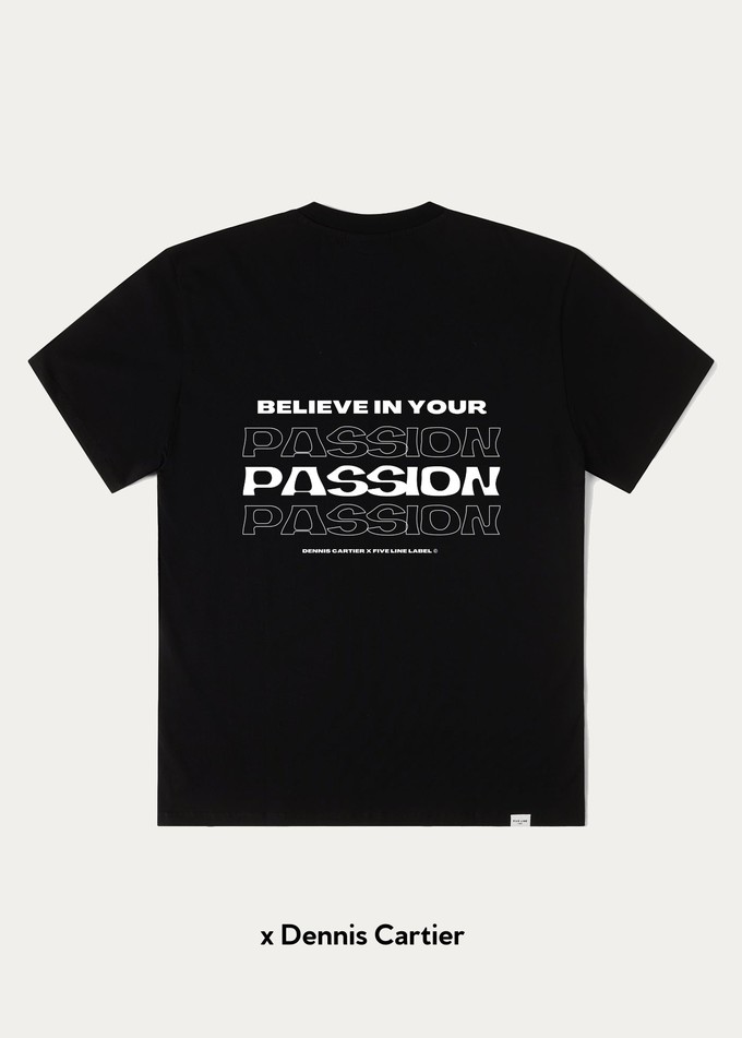 x Dennis Cartier | T-shirt Unisex PASSION from Five Line Label