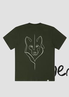 x Wolvenroedel | T-shirt Unisex Nature Green via Five Line Label