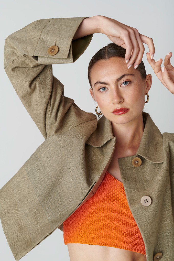 June Jacket - Sage green from Floria Collective