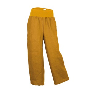 Bio hemp trousers Lola saffron (yellow) from Frija Omina