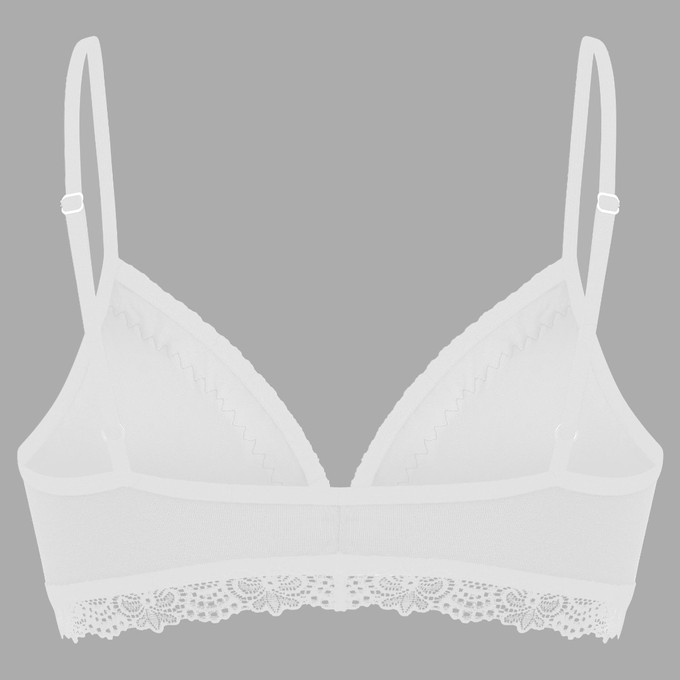 Bio bra Spitze white from Frija Omina