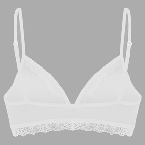 Bio bra Spitze white from Frija Omina