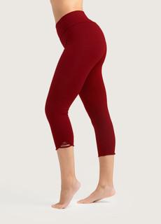 Bio Capri Leggings Feel red via Frija Omina