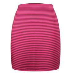 Organic skirt Snoba , berry / aubergine stripes van Frija Omina