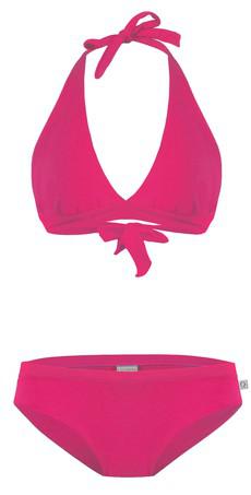 Organic Bikini Fjorde pink via Frija Omina