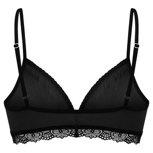 Bio bra "Spitze" black from Frija Omina