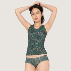 Organic tanktop Ginko (green) via Frija Omina