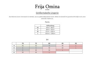 Bio bra Spitze white from Frija Omina