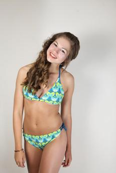 Bio Bikini Tropea Neon flowers via Frija Omina