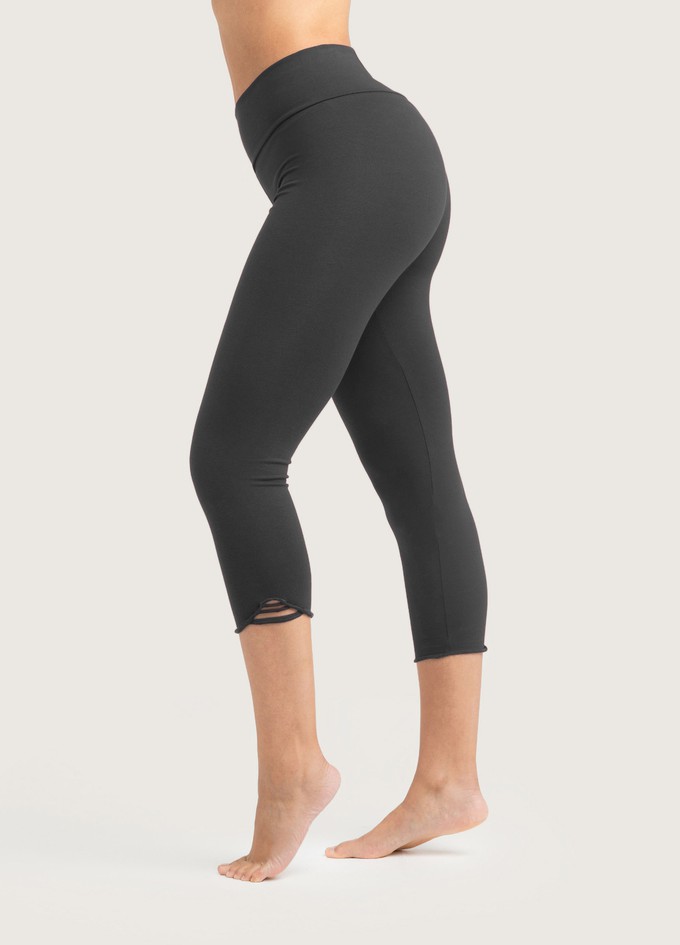Bio Capri Leggings Feel dark grey from Frija Omina