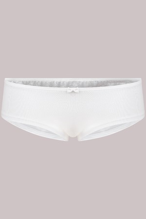 Bio hipster panties "Jondel", white / white lace from Frija Omina