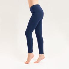 Organic Leggings uni indico (blue) via Frija Omina