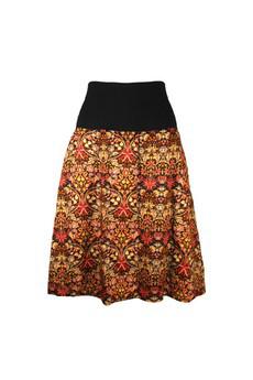 Organic skirt Freudian, Mandala black van Frija Omina