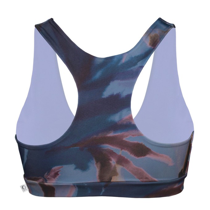 Recycling Bikini-Top Ijoris Palm + blau from Frija Omina