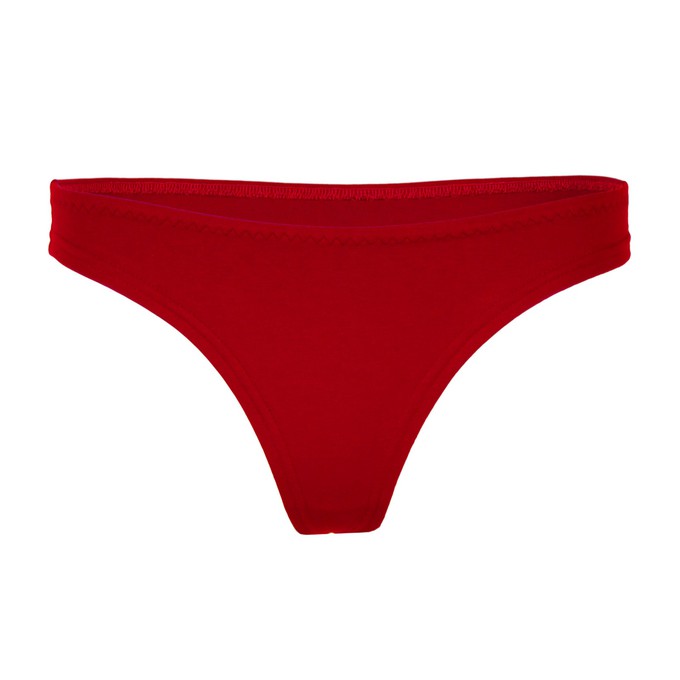 Organic thong Pur red hot chili from Frija Omina