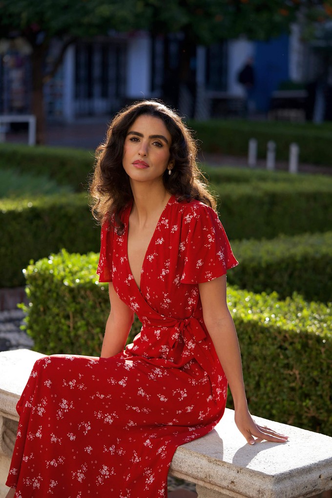 Arlette Wrap Dress from GAÂLA