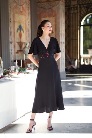 Coralie Embroidered Dress from GAÂLA
