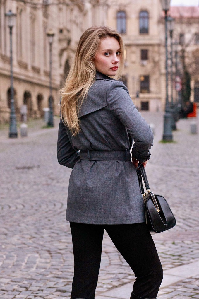 Leanne Short Trench Coat from GAÂLA