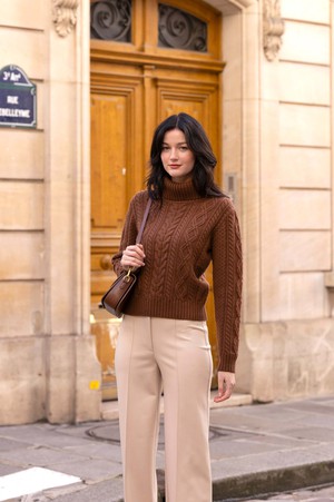 Sinclair Cableknit Sweater from GAÂLA