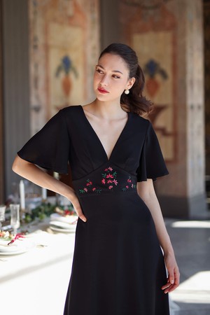 Coralie Embroidered Dress from GAÂLA