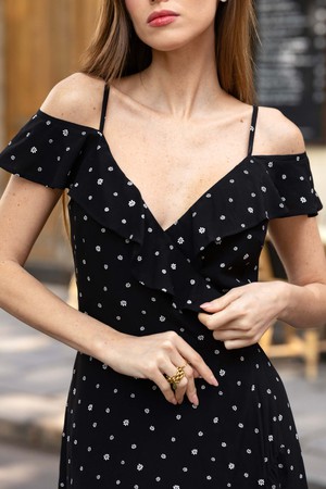 Lana Ruffle Dress from GAÂLA