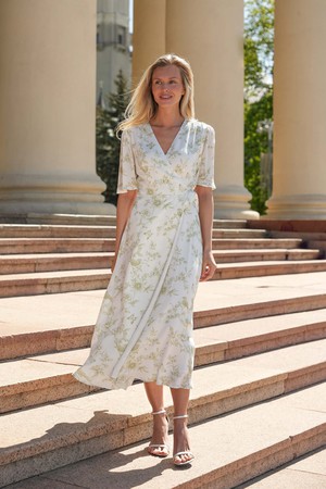 Flora Wrap Dress from GAÂLA