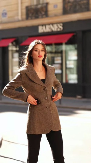 Victoire Blazer Coat from GAÂLA