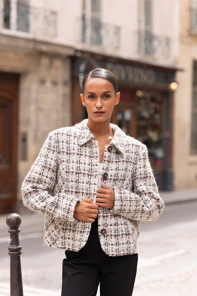 Melanie Wool Short Coat from GAÂLA