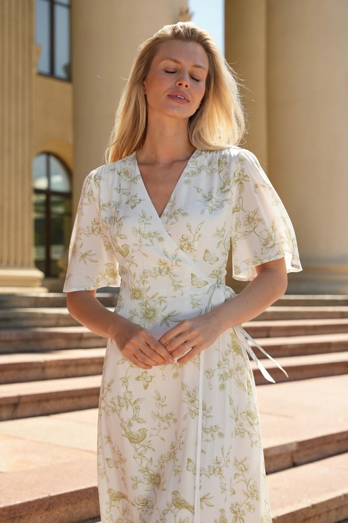 Flora Wrap Dress from GAÂLA