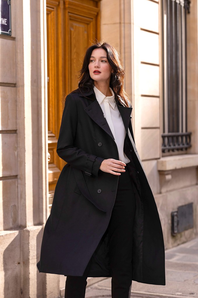 Kelianne Wool Trench Coat from GAÂLA