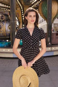 Belle Polka-Dot Dress via GAÂLA