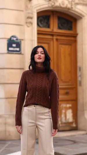 Sinclair Cableknit Sweater from GAÂLA