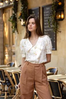 Muse Button-Down Blouse via GAÂLA