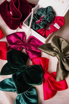 Isa Triacetate Hair Bow via GAÂLA