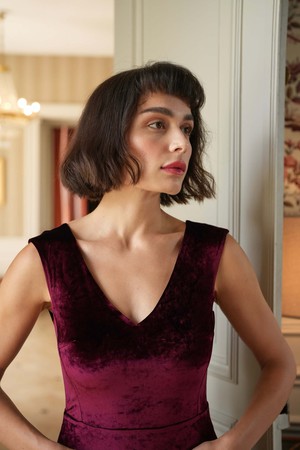 Emmelyn Velvet Dress from GAÂLA