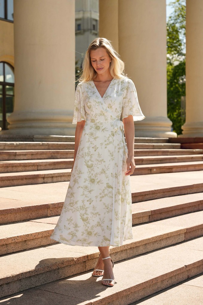 Flora Wrap Dress from GAÂLA